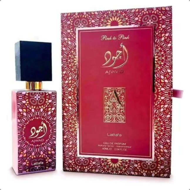 Perfume Arabe Lattafa Ajwad Pink To Pink 60ml EDP Unissex