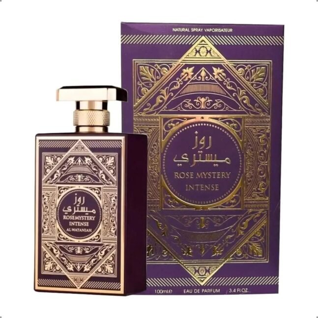 Perfume Arabe Al Wataniah Rose Mystery Intense EDP 100ml Unissex